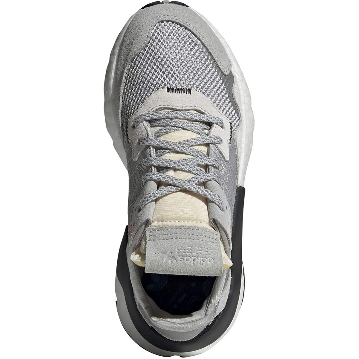 adidas Boys NITE Jogger Running Shoes - Carbon/Black (DB2807) | Lightweight Sneakers for Kids, Comfortable Athletic Shoes for School, Sports & Daily Wear