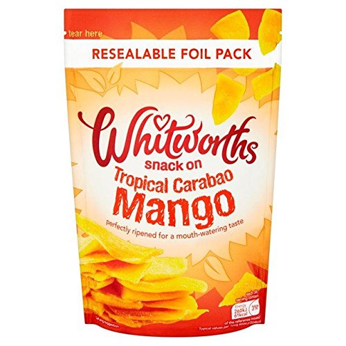 Whitworths Dried Mango Slices 60g | Sweet & Chewy Natural Snack | Perfect for Lunchboxes, Hiking & Healthy On-the-Go Treats