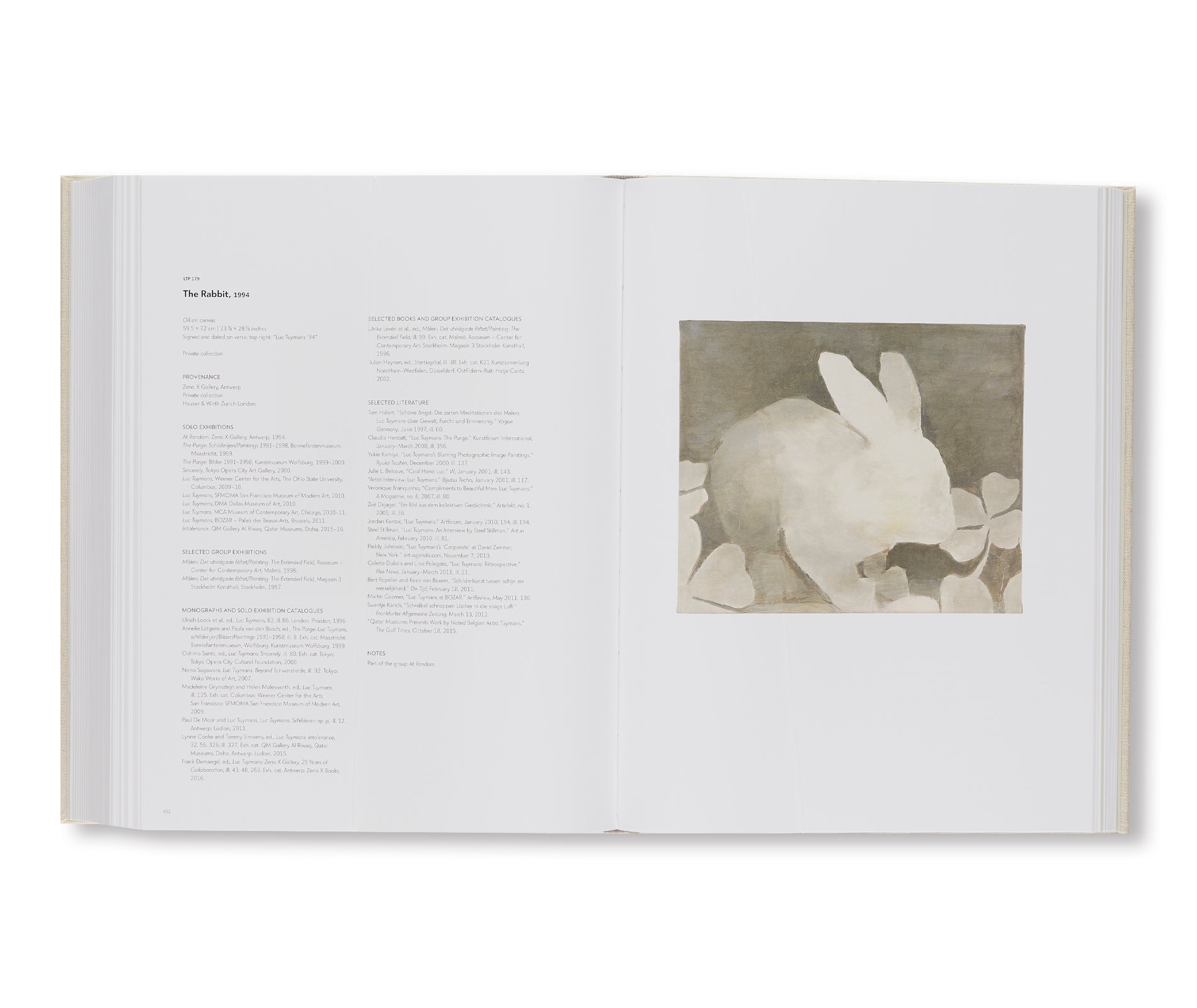 Luc Tuymans: Catalogue Raisonné of Paintings Volume 1 (1972-1994) - Art Book for Collectors, Scholars & Museum Professionals - Perfect for Art History Research & Exhibition Reference