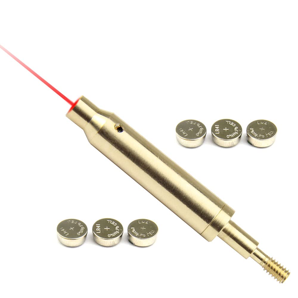 Tactical Crossbow Laser Bore Sighter - Precision Archery Arrow Sight Tool with Red Laser (Batteries Included) | Perfect for Hunting, Target Practice & Outdoor Shooting