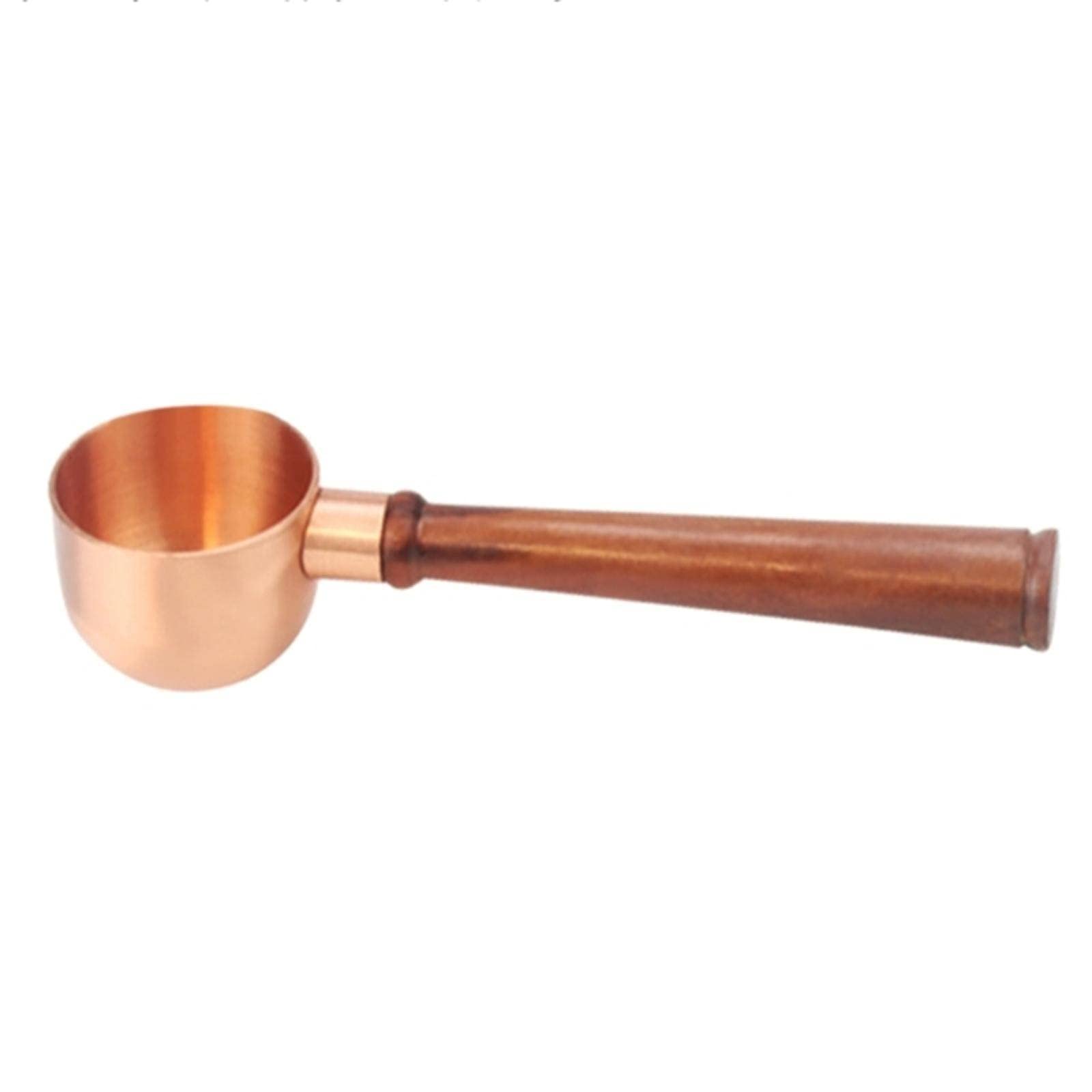 Premium Wooden Coffee Scoop for Ground Coffee & Tea - 10g Measuring Spoon with Ergonomic Handle - Ideal for Kitchen, Coffee Shops & Home Brewing Accessories