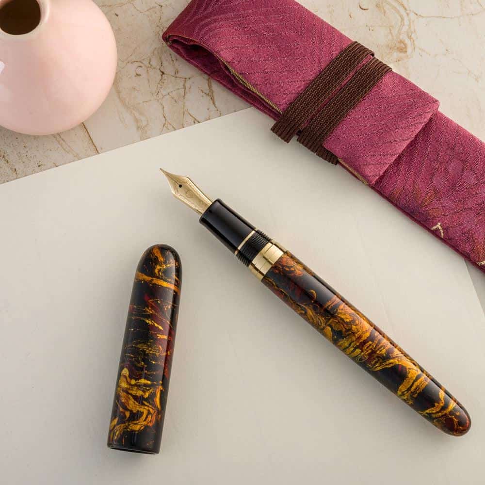 Sailor Fountain Pen 'Rei' 3rd Series - Premium Japanese Lacquer (Fukui Wakasa Nuri) - Elegant Writing Instrument for Calligraphy, Journaling & Gift Giving