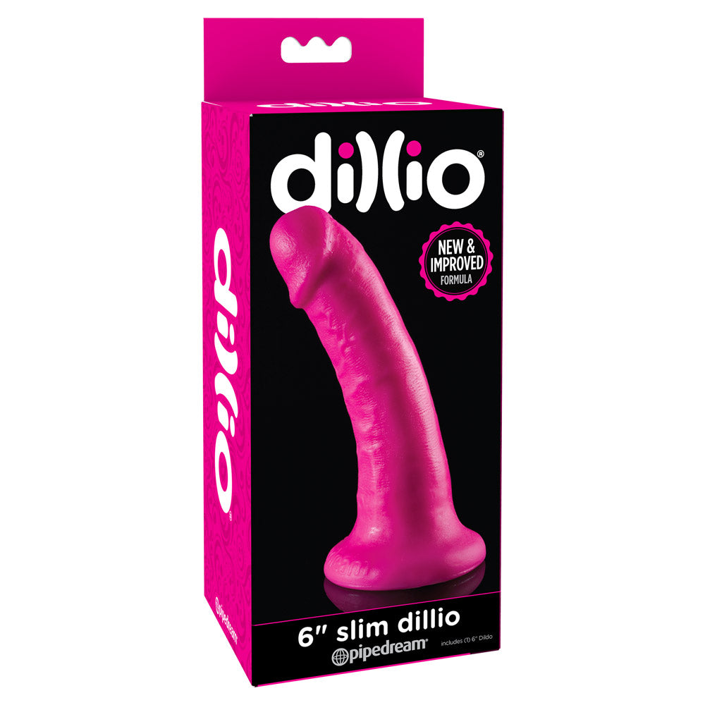 Dillio 6 Slim Dong - Ultra Thin & Discreet Personal Massager for Women & Men - Perfect for Travel, Home Relaxation & Stress Relief