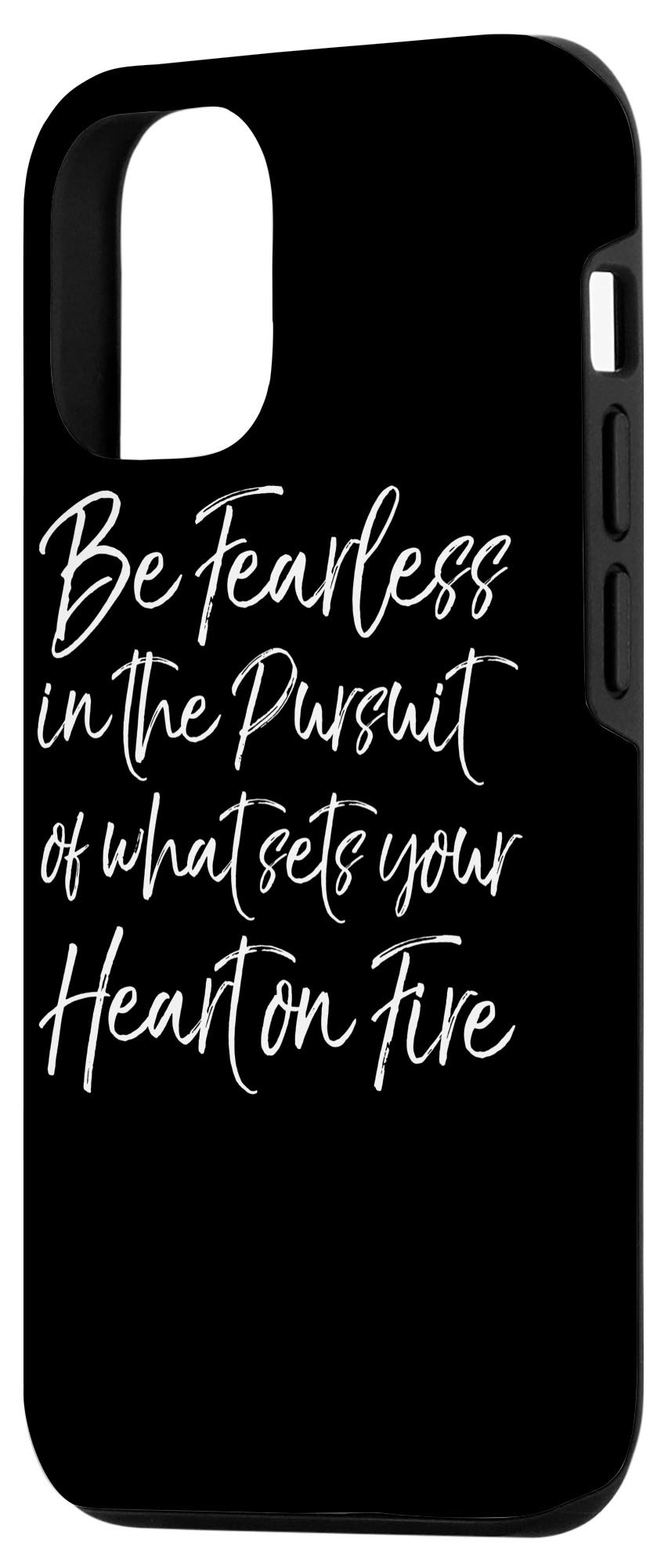 iPhone 12/12 Pro Fearless Heart Case - Durable Protective Cover for Adventure, Travel & Daily Use