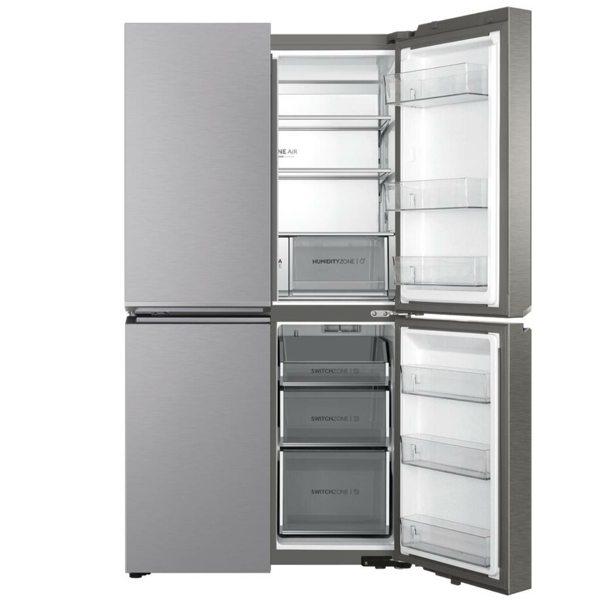 Haier 623L Quad Door Stainless Steel Refrigerator HRF680YS - Large Capacity French Door Fridge for Modern Kitchen & Family Use