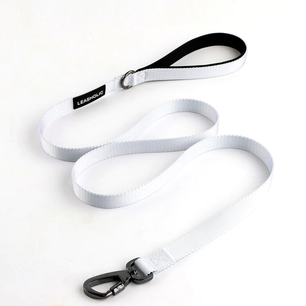 Premium Classic Comfort Dog Leash - Durable & Adjustable Nylon Pet Leash for Small Medium Large Dogs - Perfect for Walking, Training & Outdoor Adventures