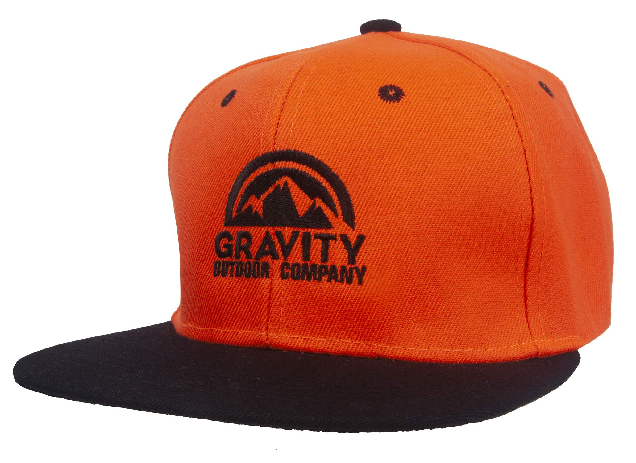 Gravity Outdoor Co. Logo Polyester Snapback Hat - Stylish & Durable for Hiking, Camping & Outdoor Adventures