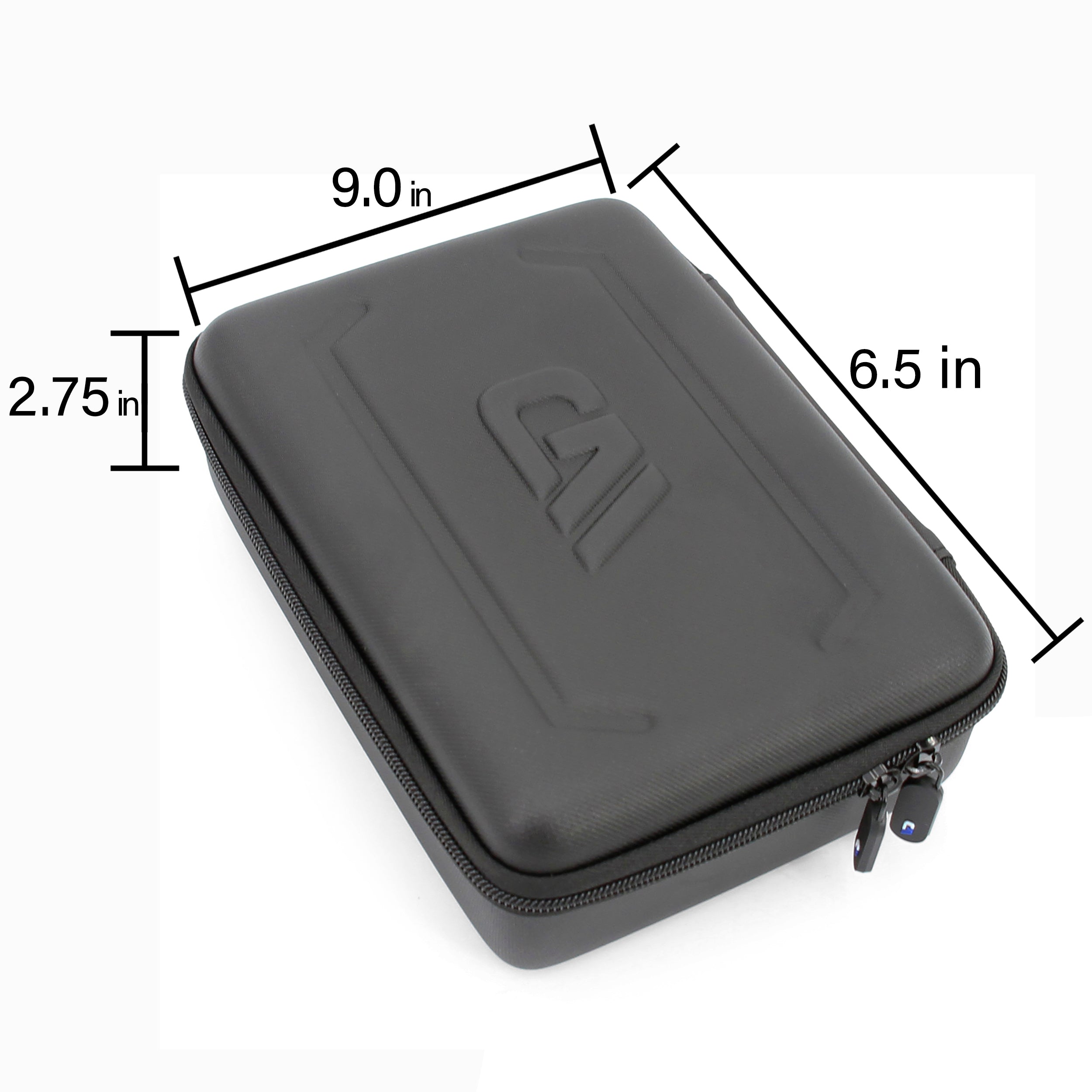 CASEMATIX Clipper Blade Holder for 20 Blades - Professional Hair Clipper Guard Case for Barbers & Stylists - Compatible with Andis, Oster, Wahl, Babyliss Metal Guards - Perfect for Salon Organization & Travel Storage