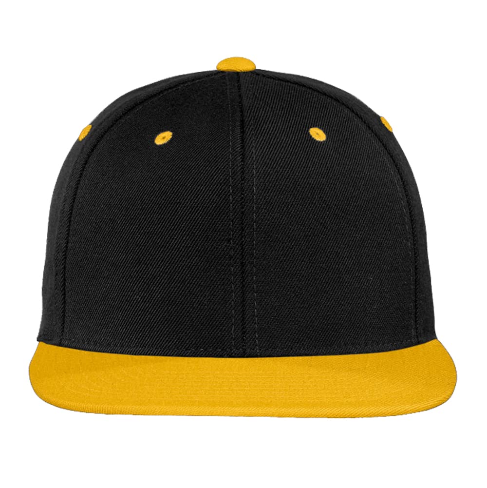Custom Flat Bill Snapback Cap STC19 - Personalized Embroidery & Monogram Hats for Men & Women - Perfect for Sports, Streetwear & Gift Giving