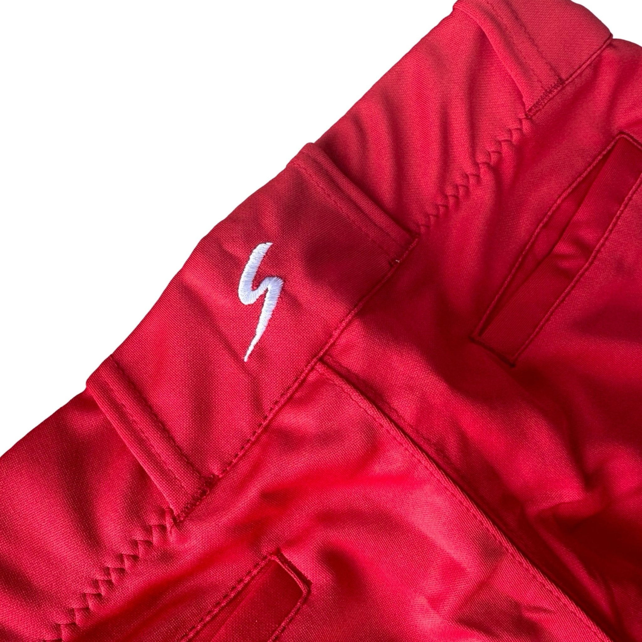 Stinger Premium Fastpitch Softball Pants for Women & Girls - Breathable Performance Baseball Pants in Red - Perfect for Softball Games, Practice & Training