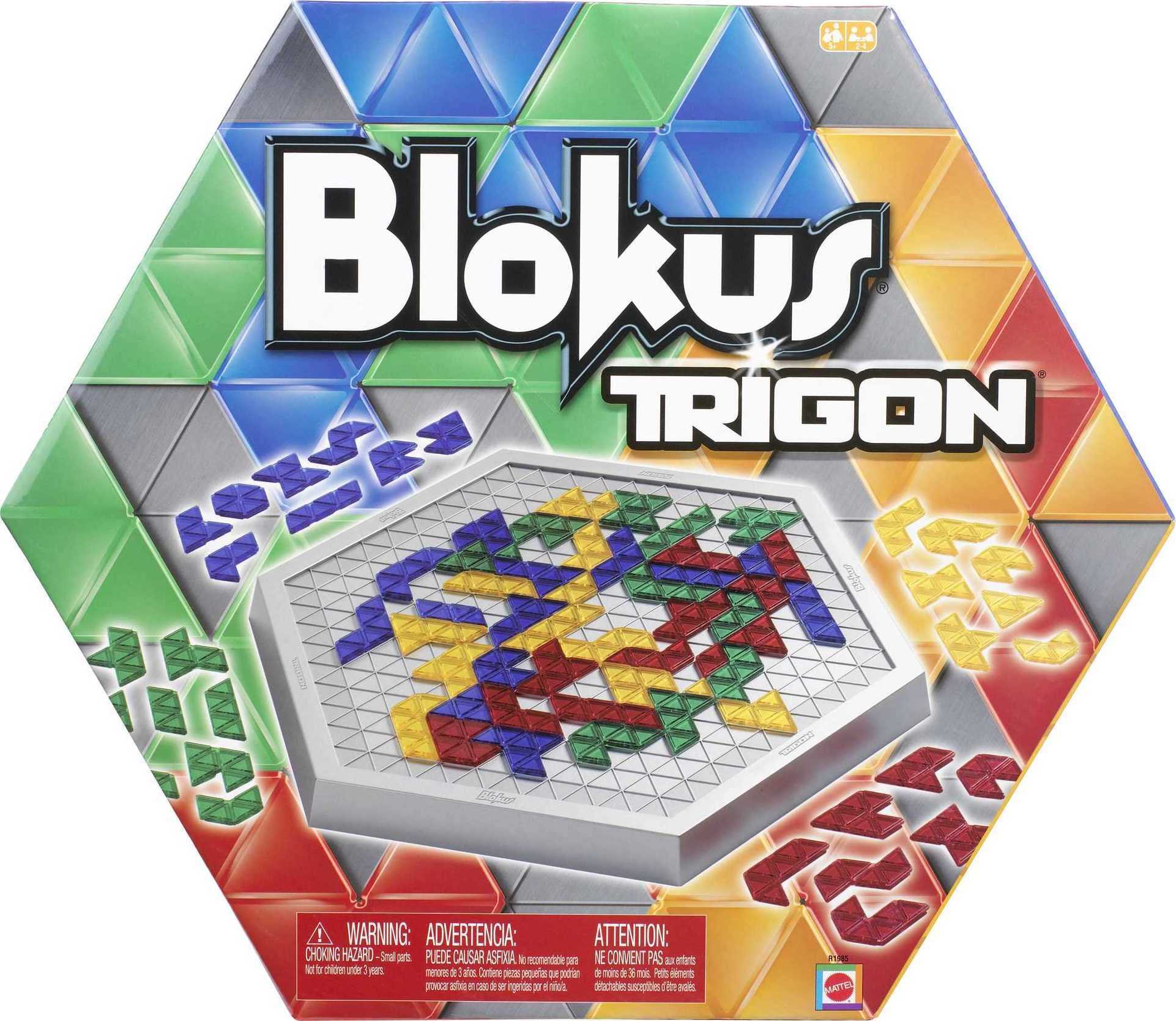 Blokus Trigon Strategy Board Game - Amazon Exclusive | Fun Family Game Night & Educational STEM Toy for Kids & Adults