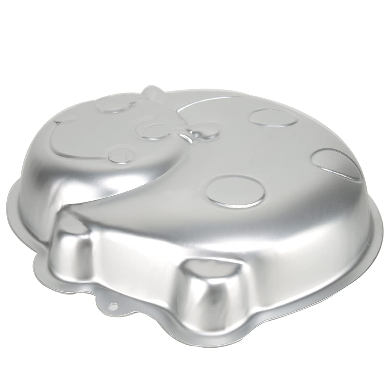 SADYFON Ladybug Shaped Cake Pan - 7 Inch Aluminum Baking Mold for Birthday, Wedding, Anniversary Cakes - Non-Stick Bakeware for Party Desserts & DIY Cake Decorating - Perfect for Kids Parties, Garden Themed Events & Spring Celebrations