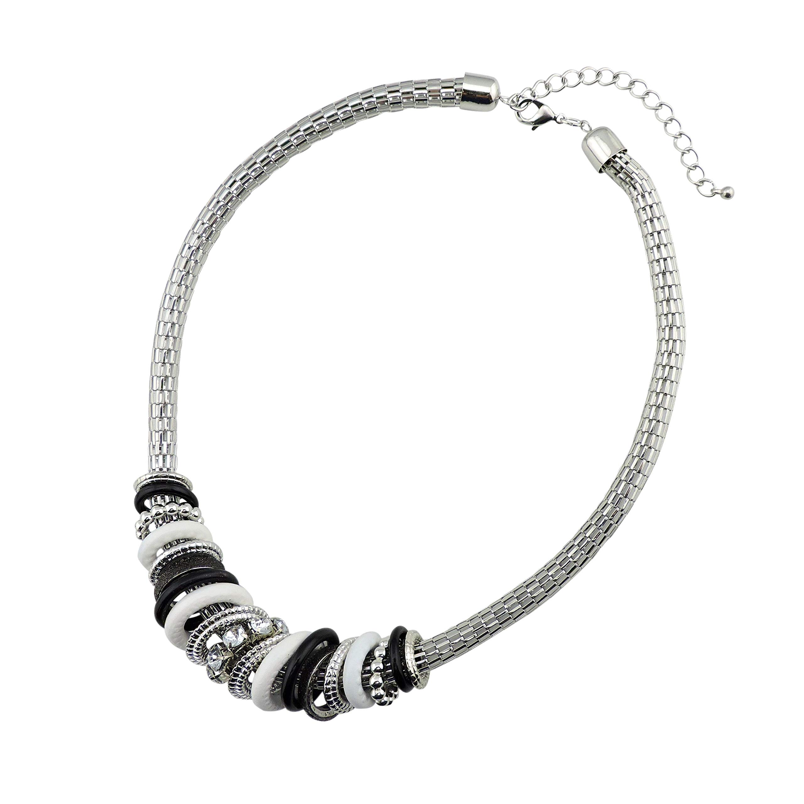 Bocar Stylish Gold Plated Collar Chain Necklace for Women - Elegant Layering Jewelry Gift for Birthday, Anniversary & Special Occasions | Perfect for Parties, Date Nights & Office Wear