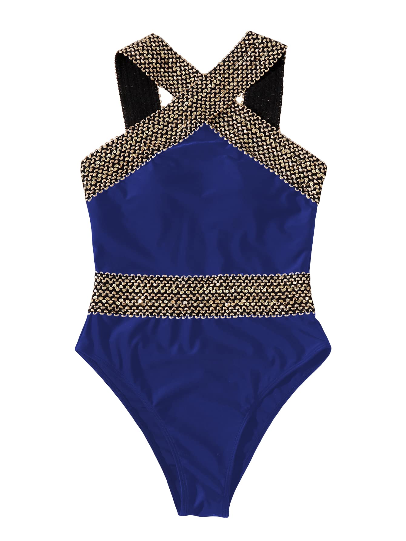 SheIn Women's One Piece Swimsuit - Criss Cross Tummy Control Monokini Bathing Suit for Women | Perfect for Beach Vacations, Pool Parties & Summer Getaways