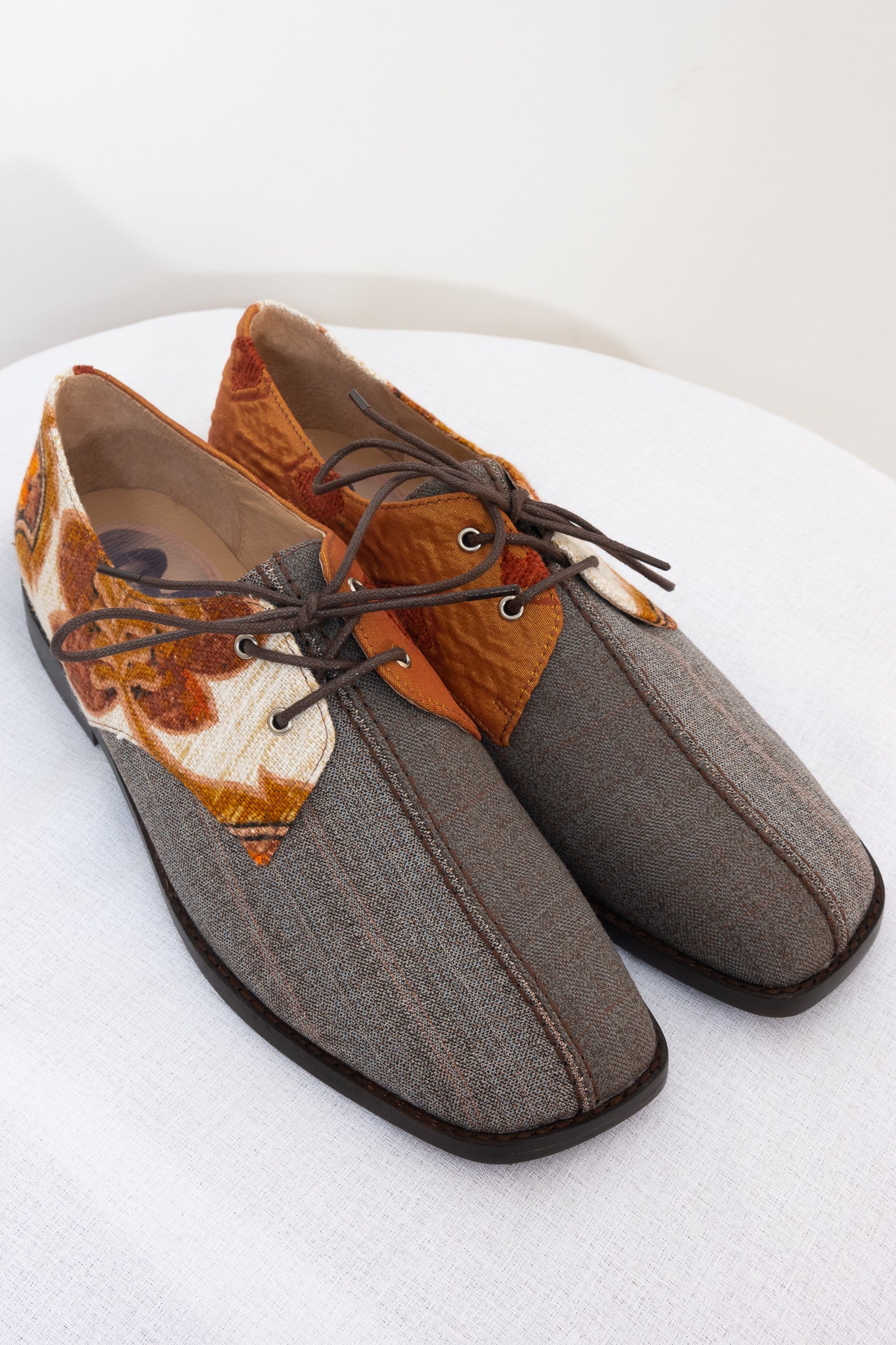 M.A. Dainty Oxford Shoes for Women - Classic Comfortable Flat Dress Shoes for Office, Wedding & Formal Occasions