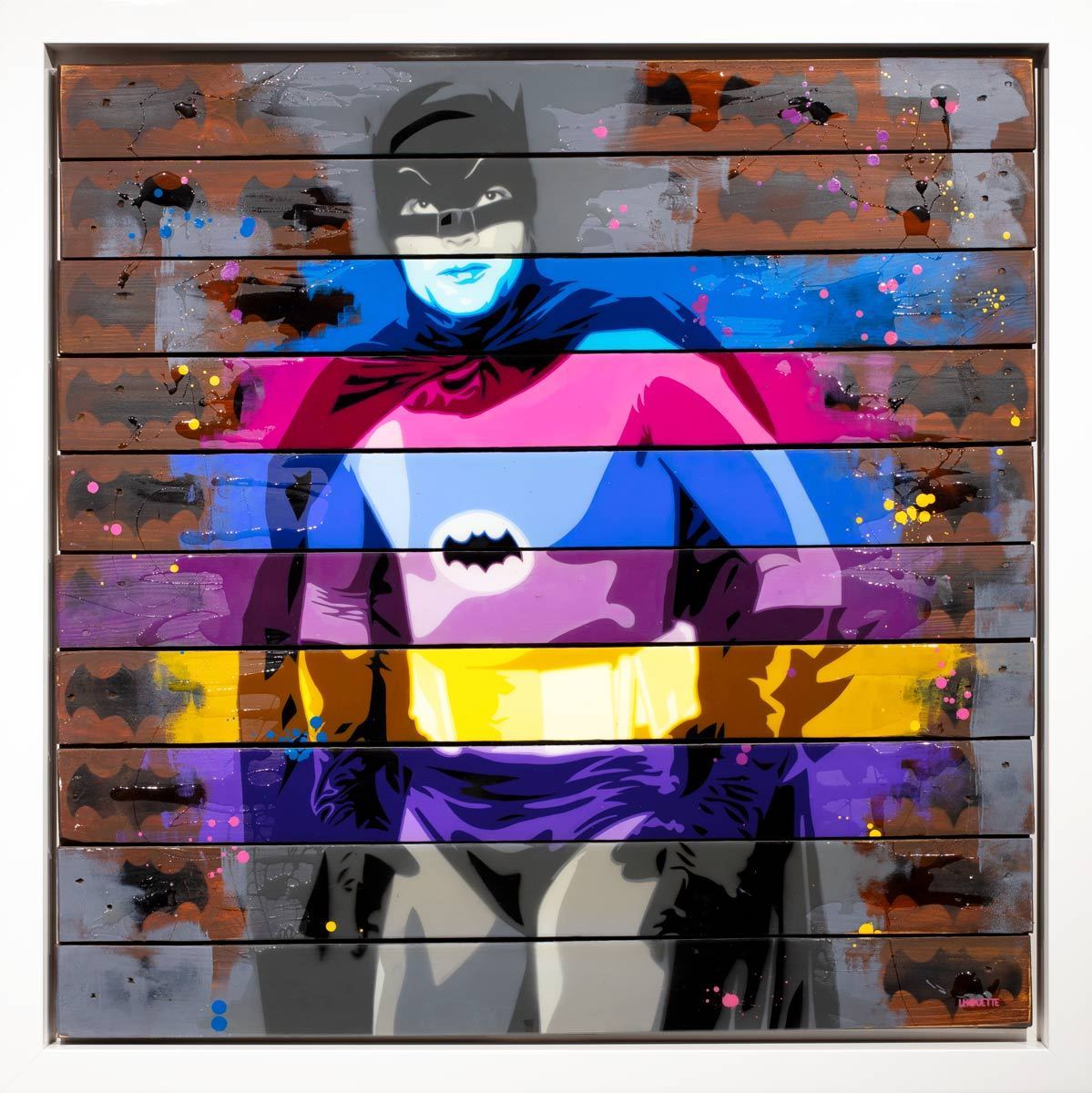 Adam West Original Batman Memorabilia - Collectible for Fans & Home Decor | Perfect for Comic Con, Themed Parties & Superhero Collections