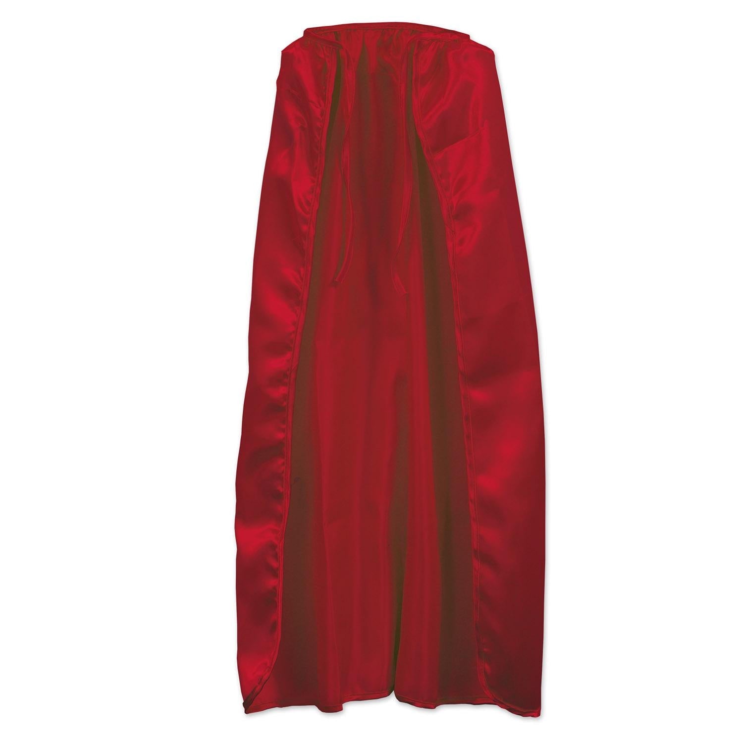 12 Pack Red Beistle Fabric Capes with String Tie Closure - Perfect for Halloween Costumes, Superhero Parties, and Themed Events