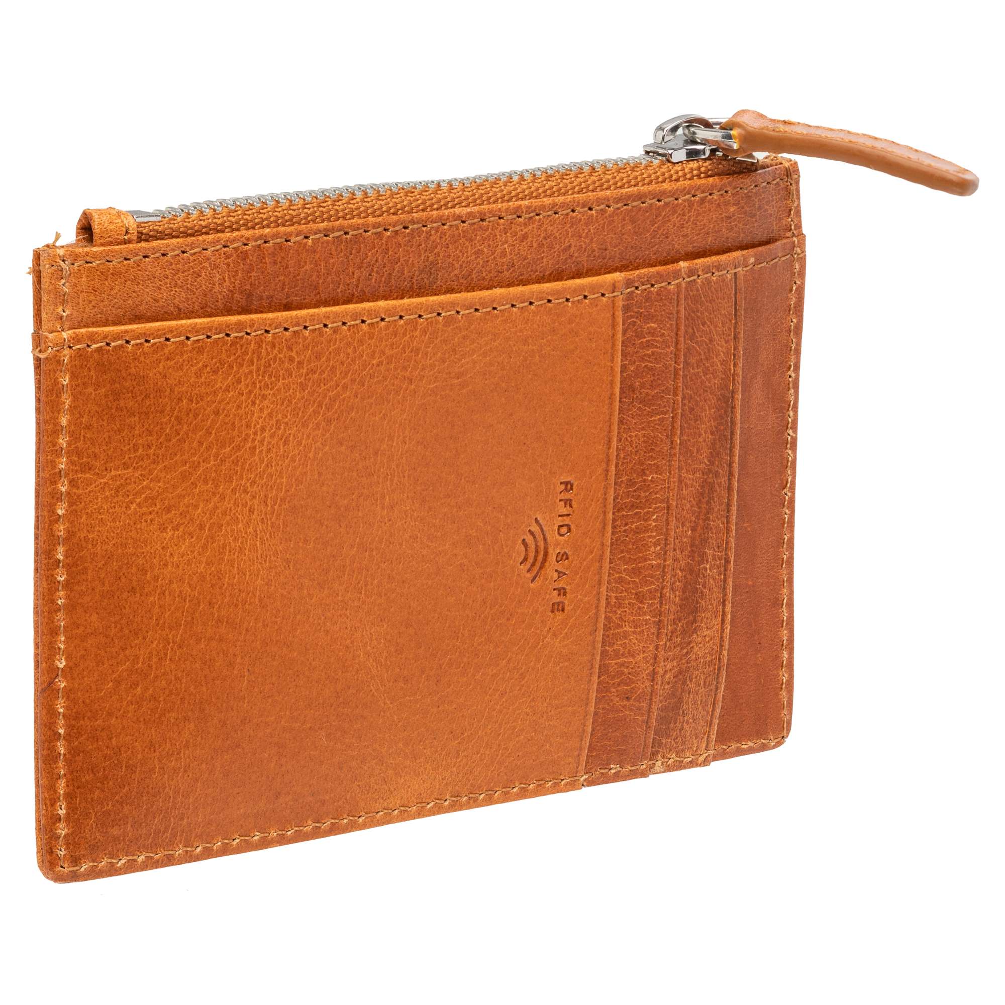 Mancini South Beach RFID Blocking Card Holder with Coin Pocket - Secure Wallet for Travel, Shopping & Daily Use