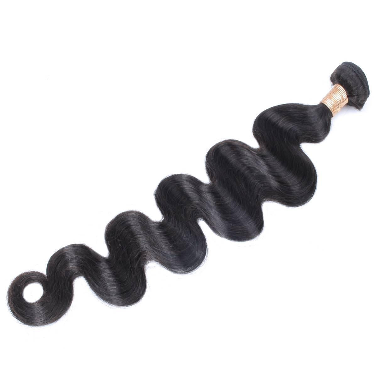 Brazilian Body Wave 100% Human Hair Bundles for Weave & Extensions - Soft & Natural Looking Hair for Black Women | Perfect for Daily Styling, Parties & Special Occasions