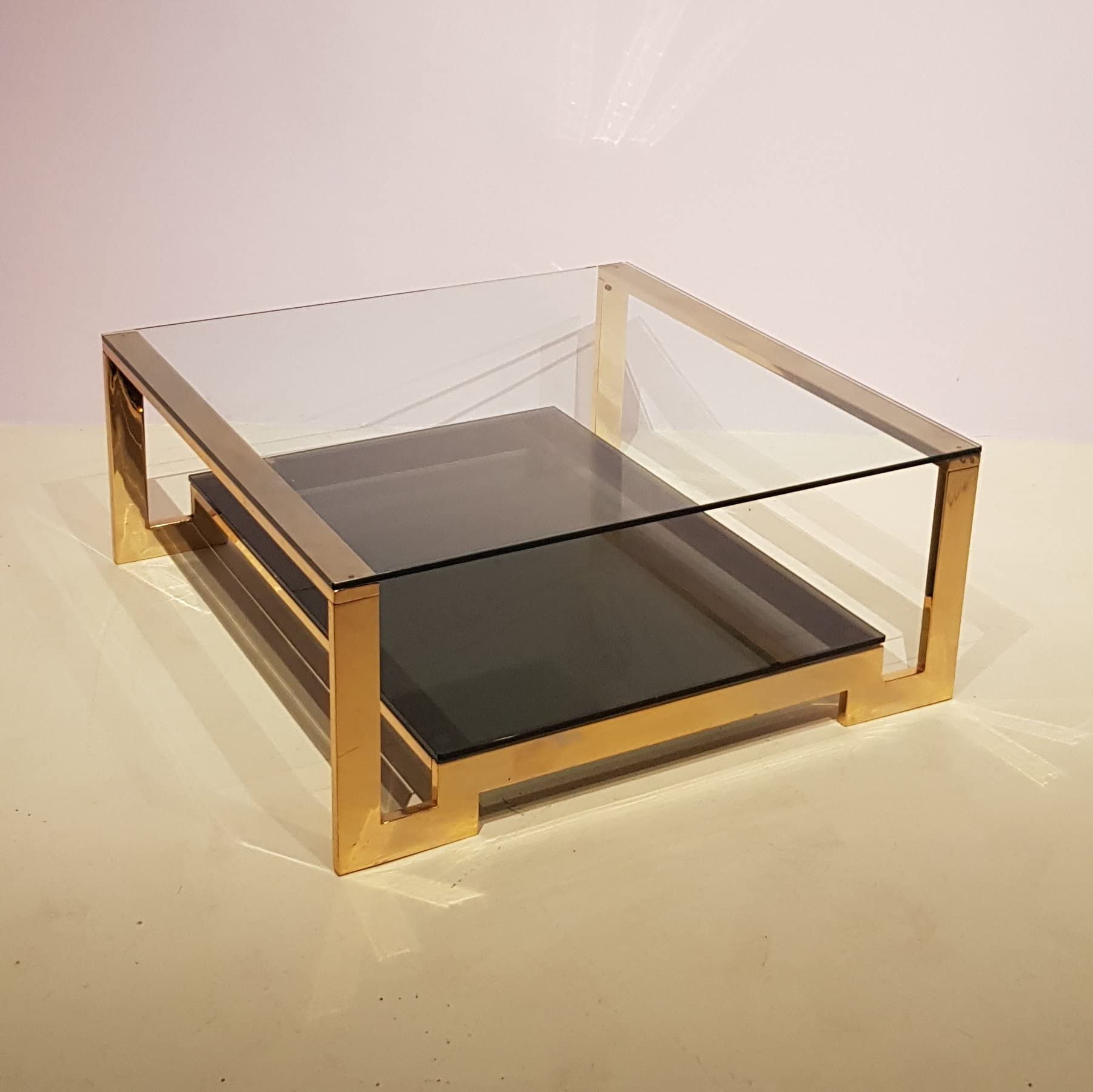 34 Inch Clear Square Glass Table Top by Fab Glass and Mirror - Perfect for Dining Room, Living Room, and Office Furniture