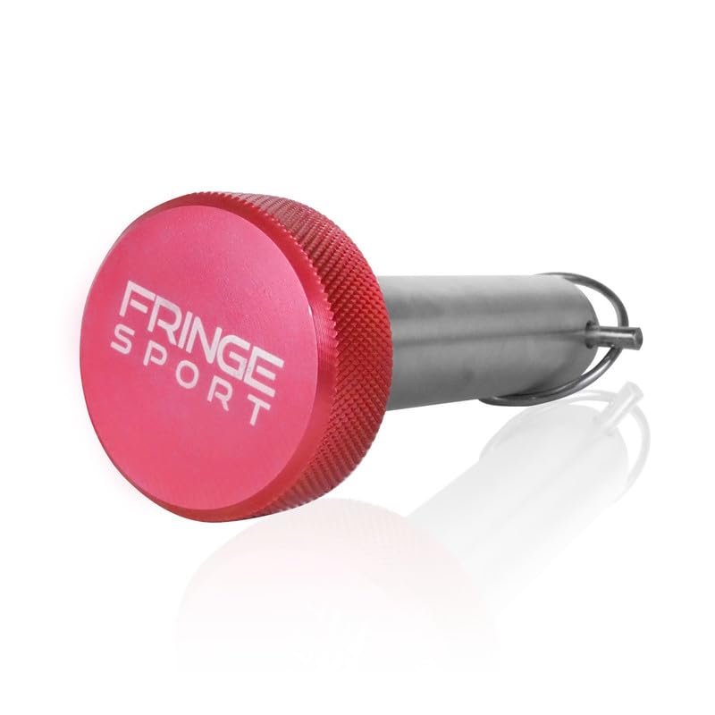 FringeSport Magpin Power Rack & Squat Rack Attachment - Magnetic Safety Pins for Home Gym Equipment | Quick-Release Secure Design | Compatible with All Major Brands | Perfect for Indoor & Outdoor Strength Training