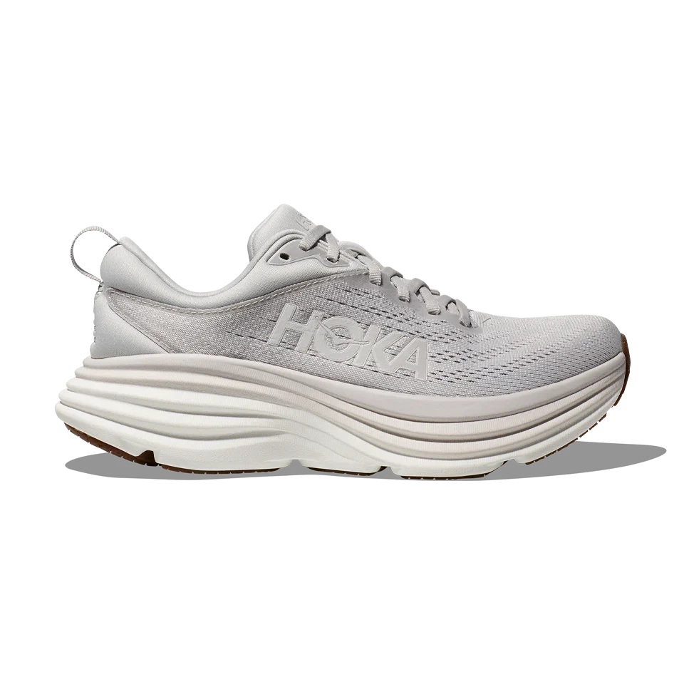 Hoka Bondi 8 Running Shoes for Men - Lightweight Cushioned Sneakers for Long Distance Running & Walking - Perfect for Marathon Training, Jogging & Everyday Comfort