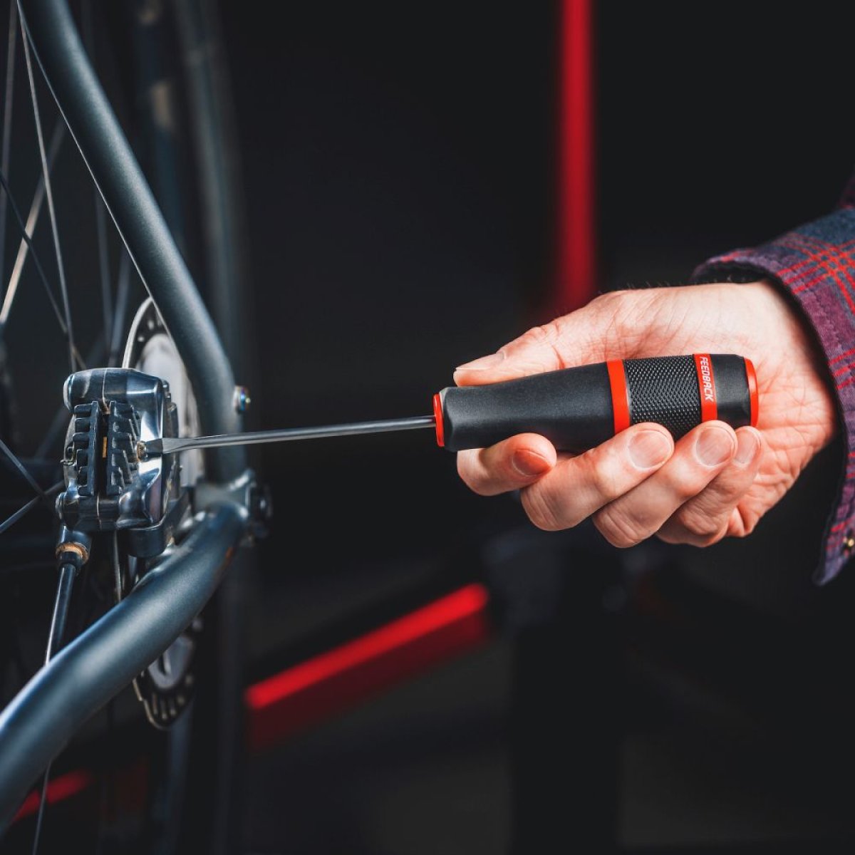 Feedback Sports 4.5mm Flat Blade Screwdriver - Premium Bike Repair Tool for Cycling Maintenance & Adjustments - Perfect for Bicycle Brake & Derailleur Tuning