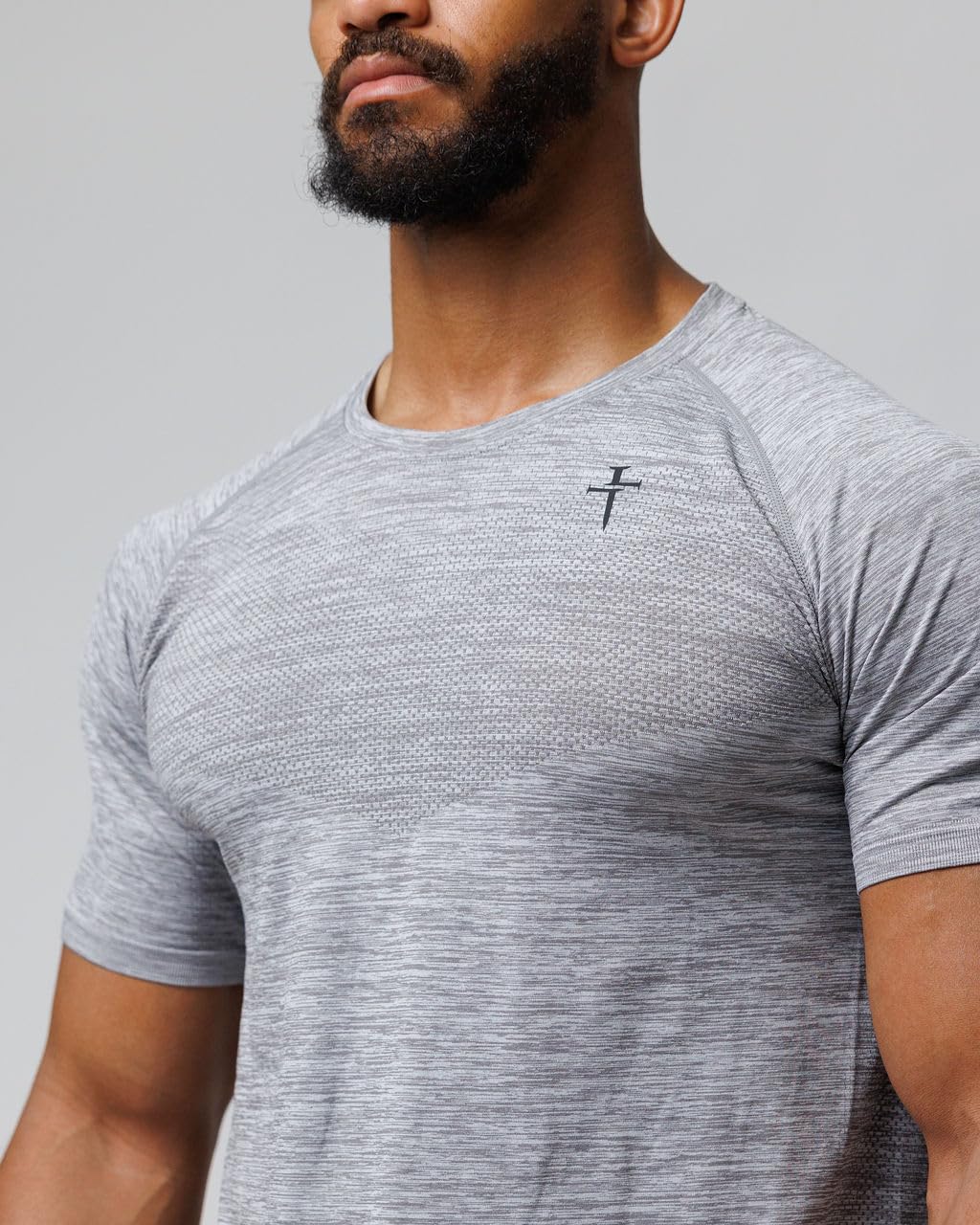 THREE NAILS Seamless T-Shirt for Women - Soft Stretchy Comfort Fit Crew Neck Basic Tee - Perfect for Yoga, Gym, Lounge & Everyday Wear