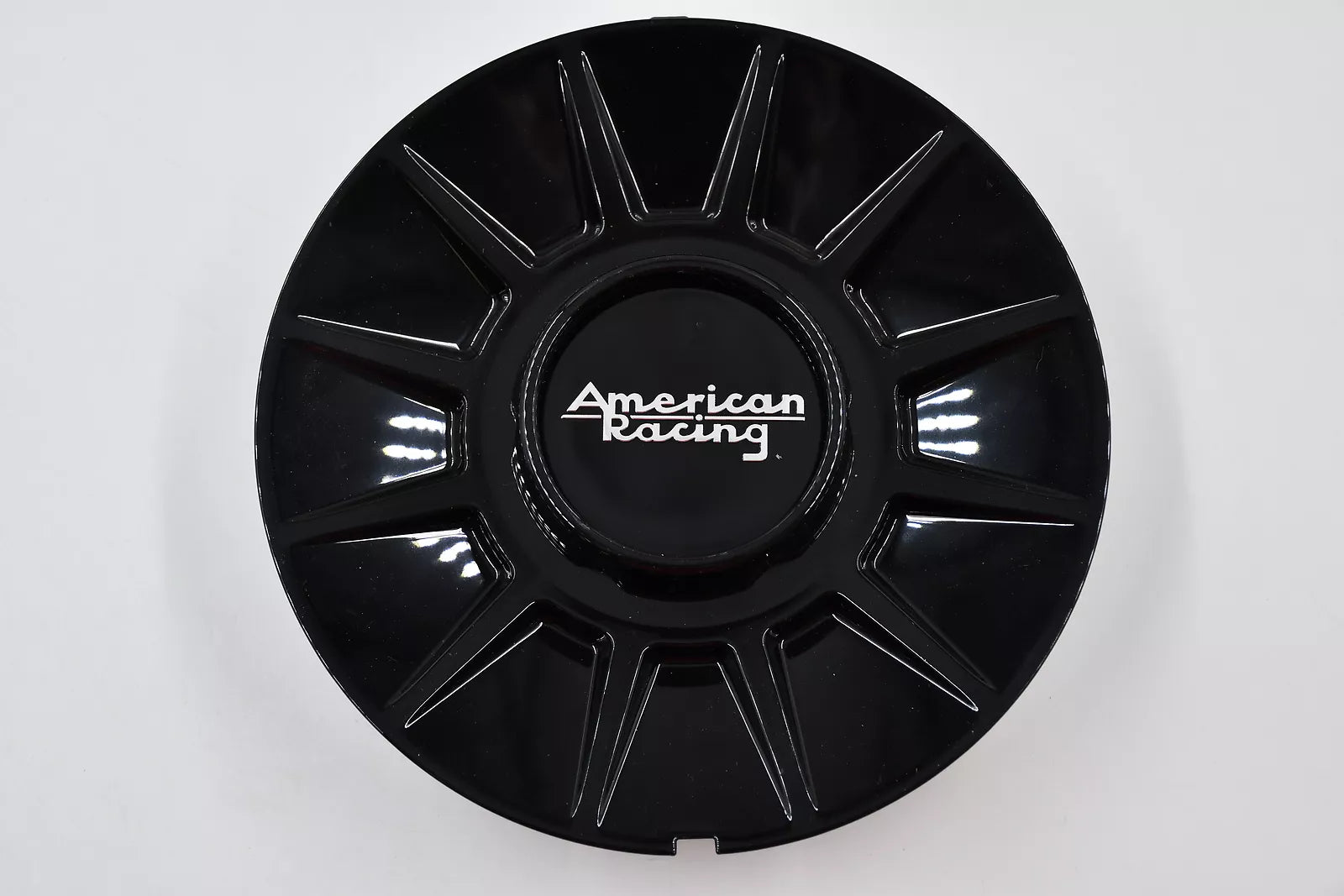 American Racing AR944 Gloss Black Snap-In Wheel Center Cap - Premium Hub Cover for Custom Wheels & Performance Vehicles | Perfect for Car Enthusiasts & Auto Shows