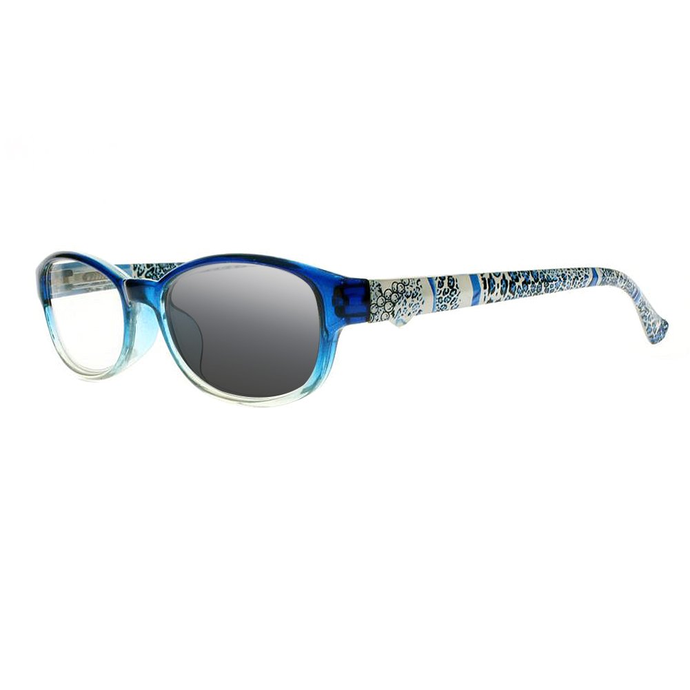 Photochromic Transition Reading Glasses with UV400 Protection - Gradient Lens for Artists & Outdoor Use - Ideal for Painting, Reading & Sun Protection