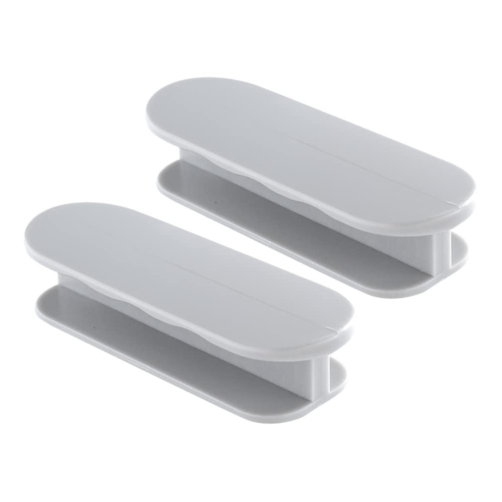 LIFKOME 4-Pack Self-Adhesive Cabinet Handles - Universal Door & Window Pulls for Refrigerator, Drawer, Furniture - Easy Install No Drill Needed (Perfect for Kitchen, Bathroom, Office Organization)