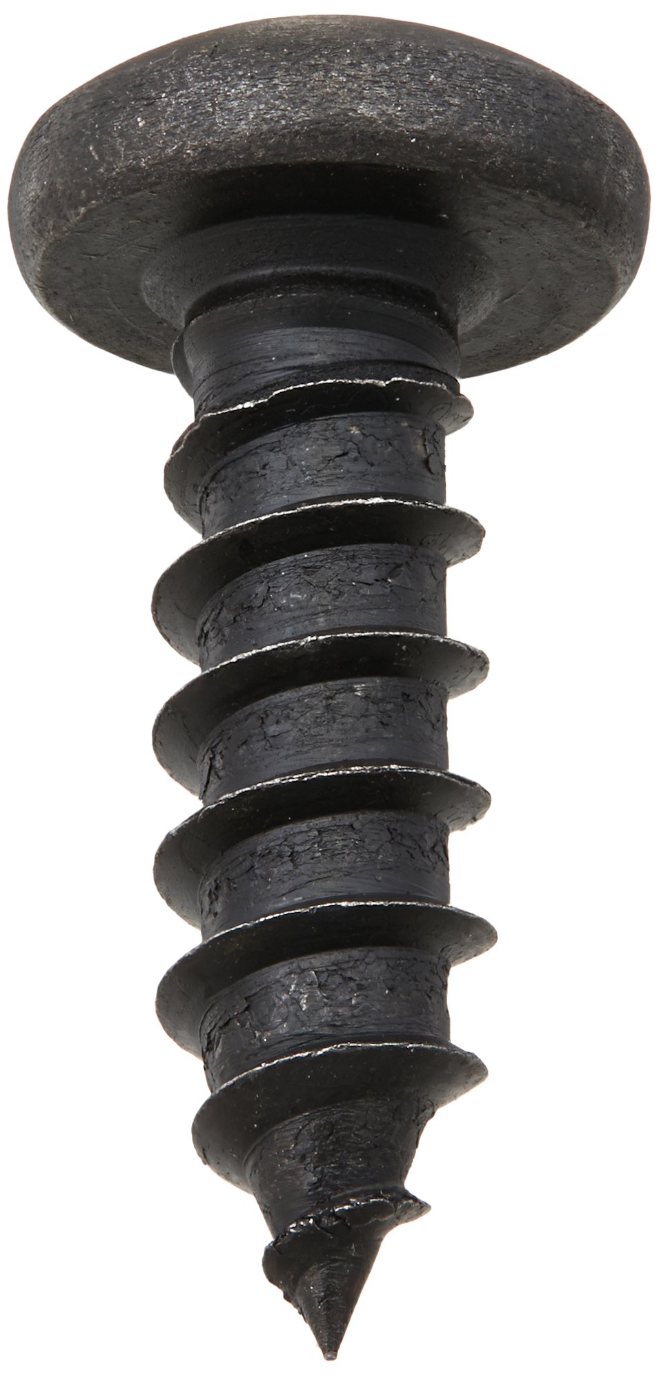 Small Parts 1212AQPB Black Oxide Steel Sheet Metal Screws, Pan Head Square Drive Type A, #12-11 Thread, 3/4