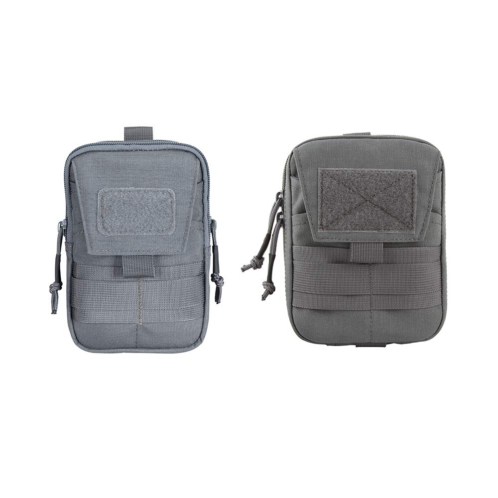 Tactical MOLLE EDC Pouch - Military Grade Admin Pouch for Outdoor Gear & Everyday Carry (EDC) - Perfect for Hiking, Camping, and Tactical Use