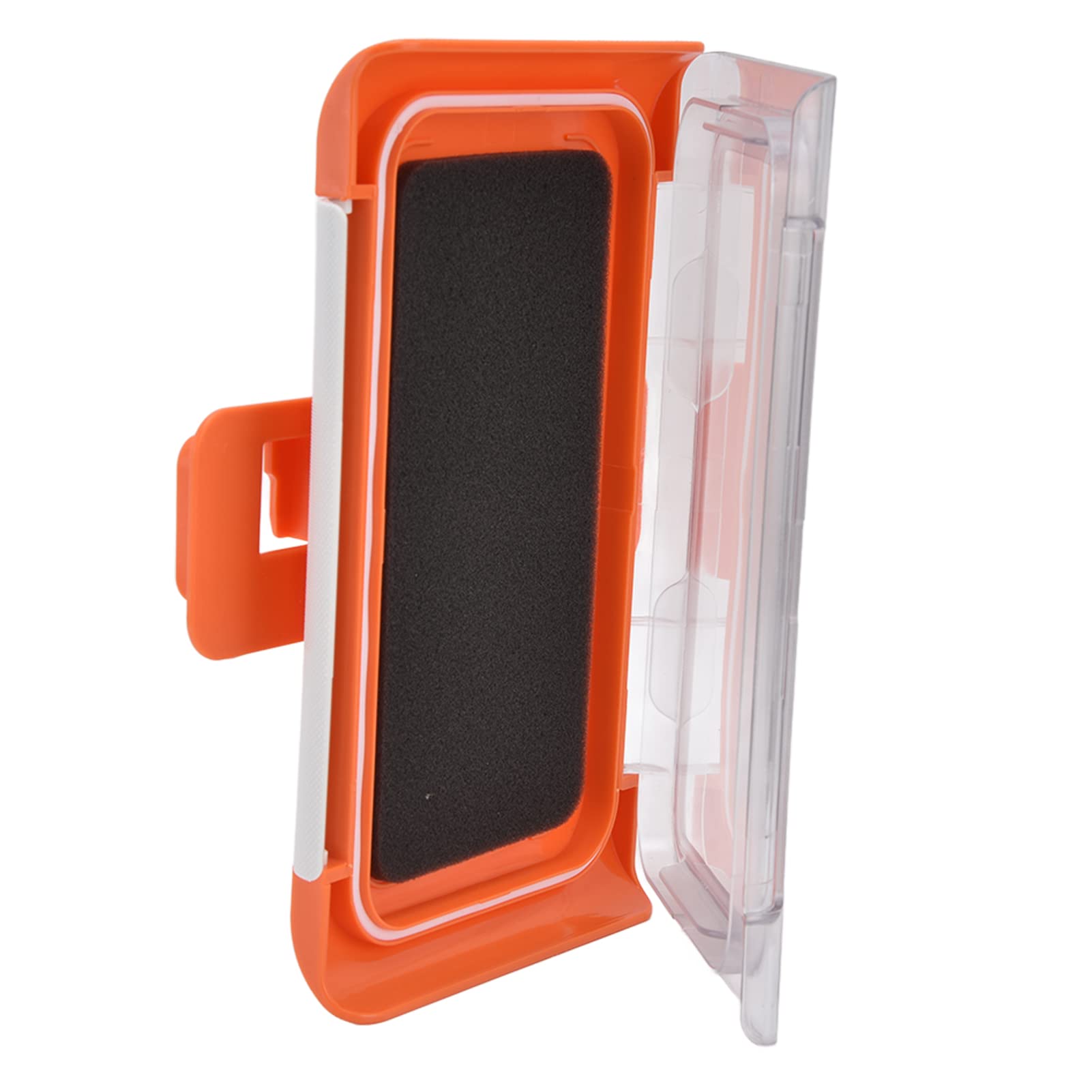 Waterproof Shower Phone Case - Sealed & Touchable Screen Protector for iPhone & Android - Perfect for Bath, Pool & Beach (Orange)