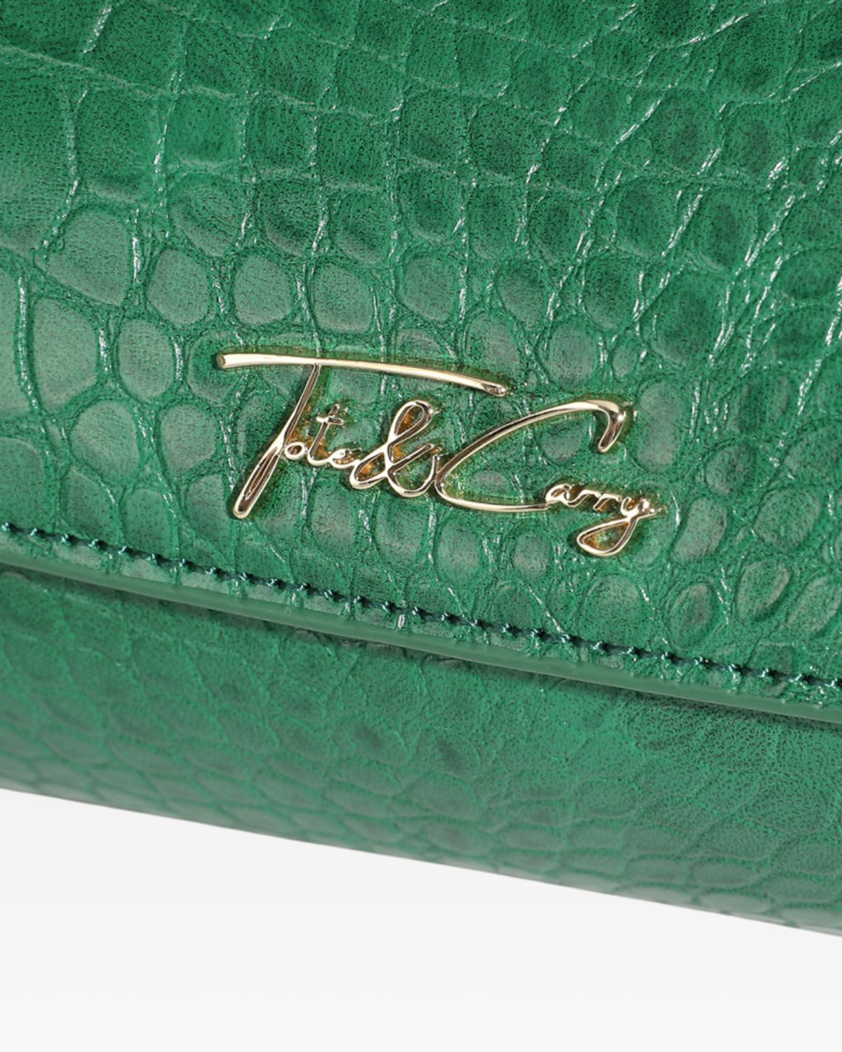 Emerald Green Barrel Purse for Women - Stylish Crossbody Bag for Everyday Use, Travel & Shopping