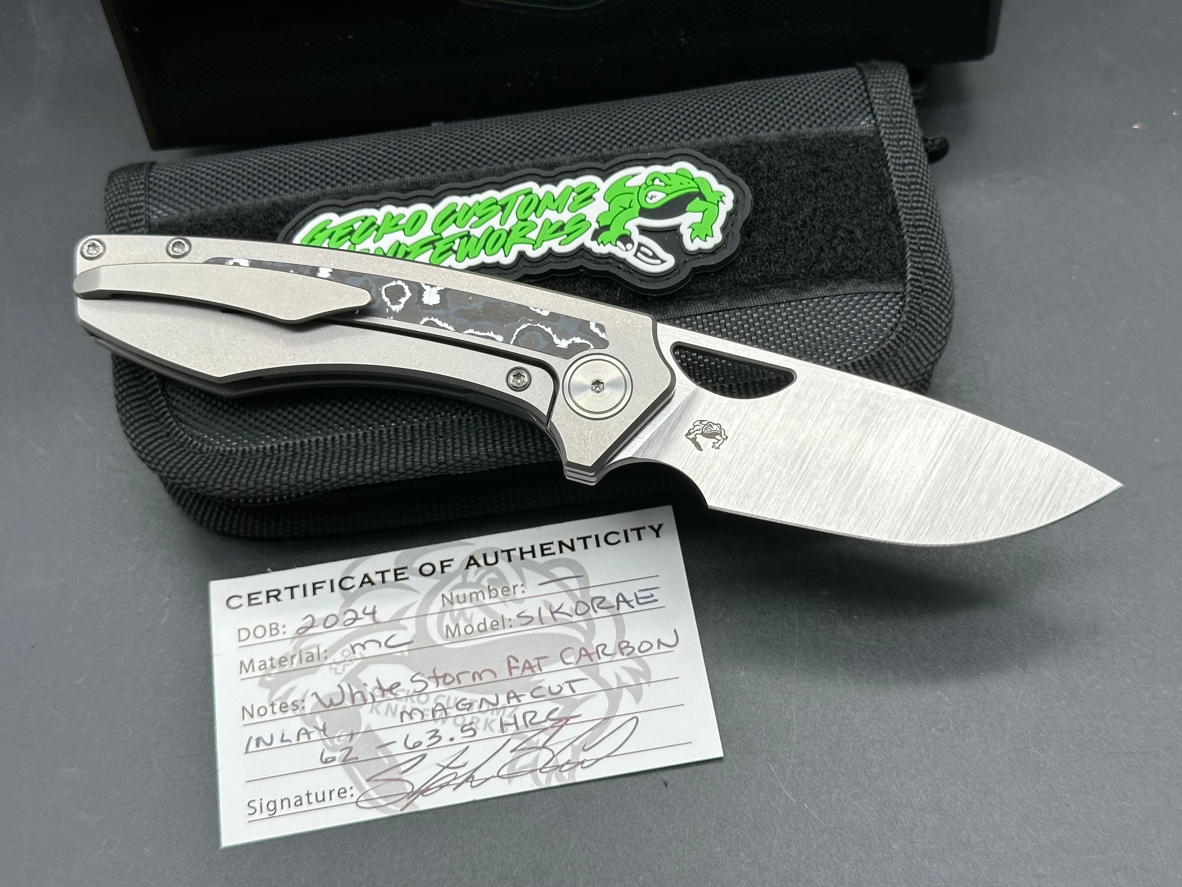 Premium Gecko Customz Sikorae Folding Knife - 3.04
