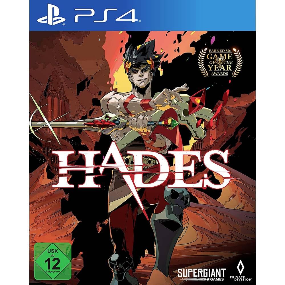 Hades - Action RPG Game for PlayStation 4 | Greek Mythology Adventure | Perfect for Single Player Gaming & Story-Driven Experiences