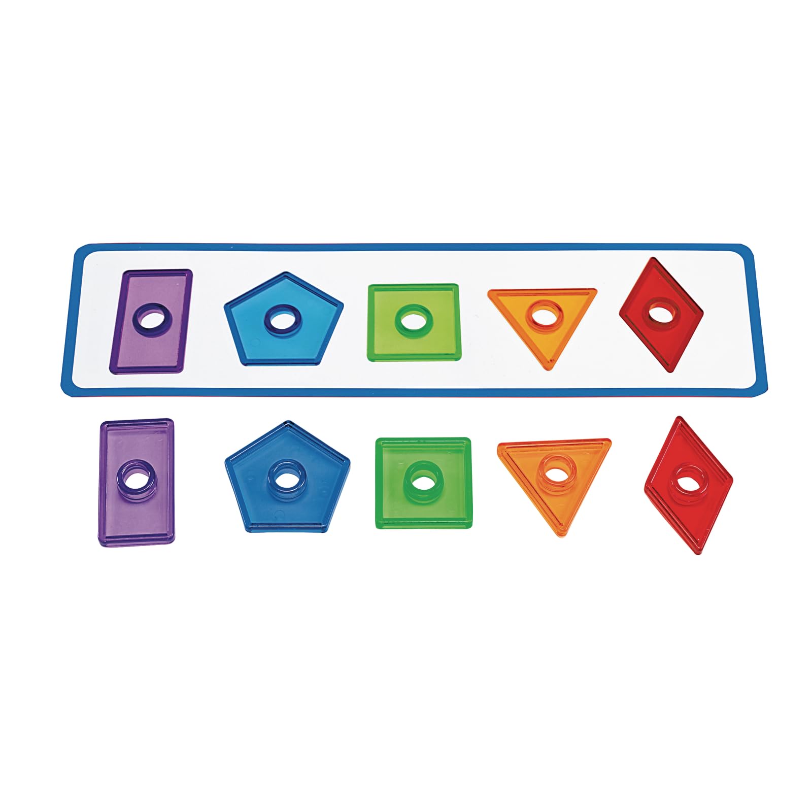 Excellerations STEM Math Light Table Activity Set for Kids - Educational Counting & Sorting Toys for Preschool Learning - Perfect for Classroom & Homeschool Math Games