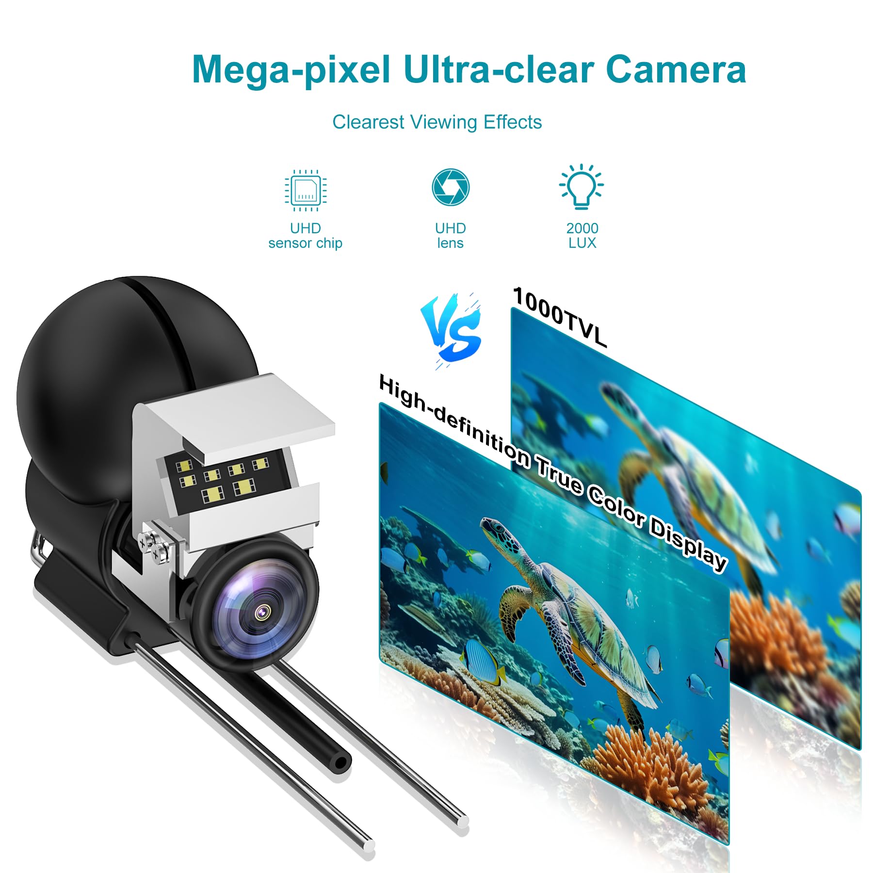 Underwater Fishing Camera with Infrared Night Vision - 5
