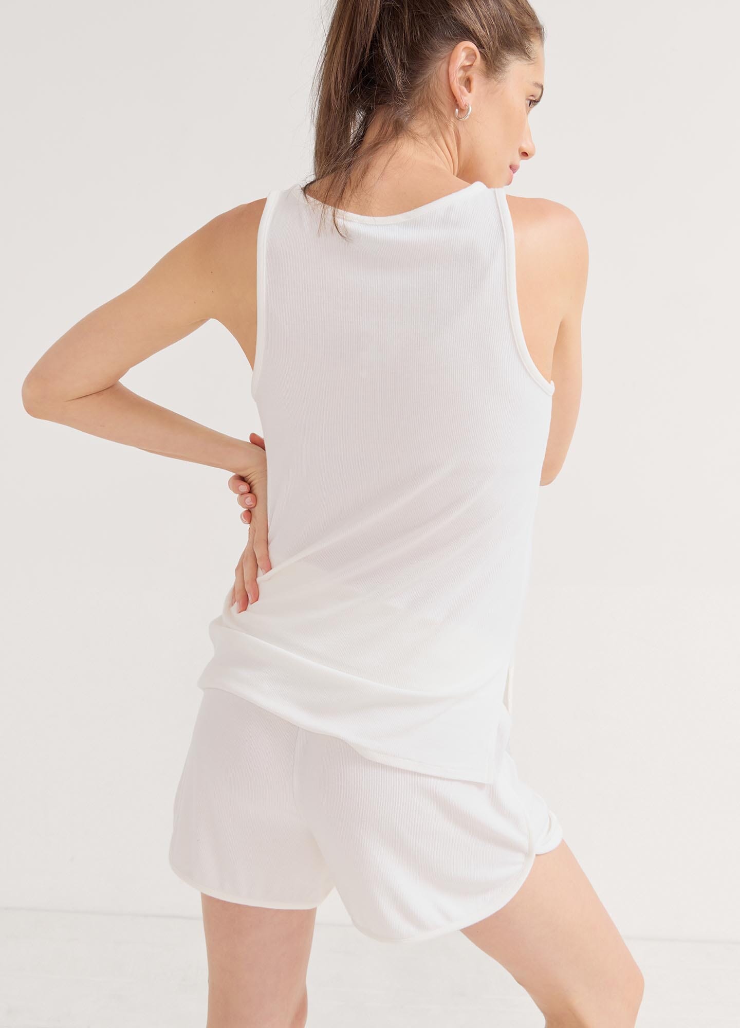 Ultra Soft Ribbed Nursing Tank Top for Breastfeeding Moms - Comfortable Maternity Wear for Day & Night Use