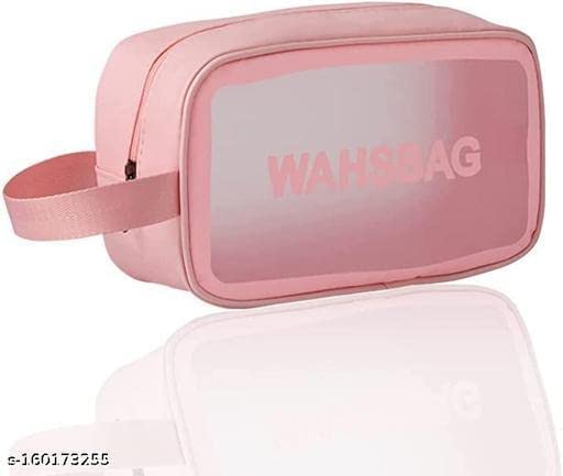 Eagle Enterprise Large Clear PVC Cosmetic Bag - Travel Makeup Organizer for Men & Women - Perfect for Toiletries, Makeup Storage & Travel Essentials
