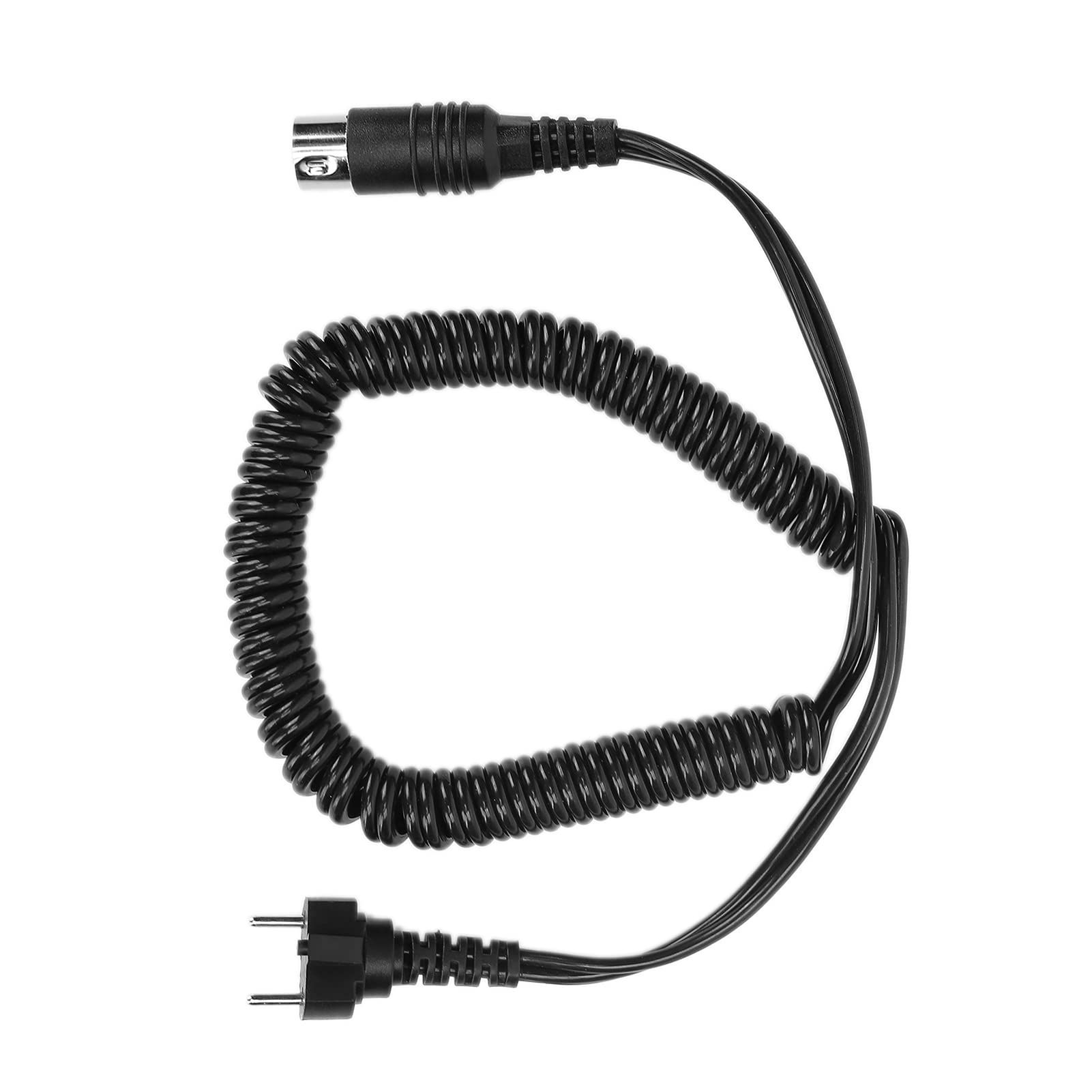 Electric Nail Drill Power Cable - Black Manicure Machine Accessory for Salon & Home Use