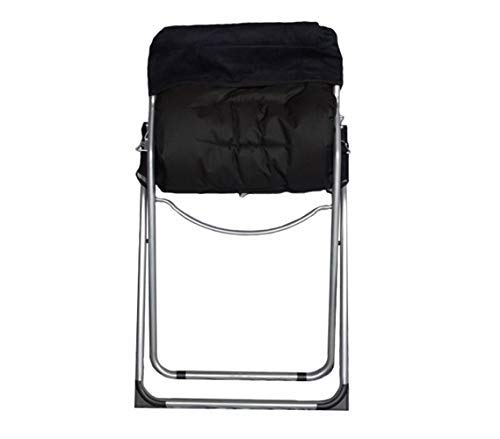 Plush Extra Tall Club Chair for Dorm Room - Black | Comfortable Lounge Chair for College Students, Gaming, and Relaxing