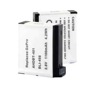 GoPro AHD-BT 104 3.8V 1100mAh Replacement Battery - Compatible with GoPro HERO5/6/7 Black - Long Lasting Power for Action Cameras - Perfect for Outdoor Adventures, Vlogging & Extreme Sports