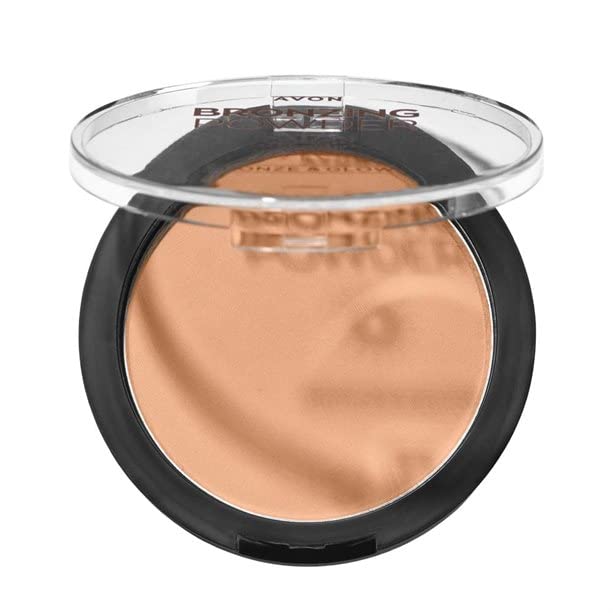 Avon Bronzing Powder Bronze and Glow - Warm Glow Face & Body Makeup | Natural Sun-Kissed Look for Summer | Perfect for Beach, Vacation & Everyday Wear