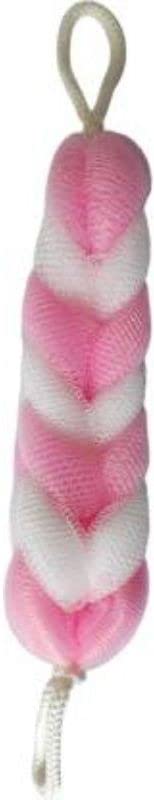 Long Loofah Belt & Back Scrubber Bath Sponge - Exfoliating Shower Tool (Pack of 2, Multicolor) for Deep Cleaning & Skin Renewal - Perfect for Shower, Bath & Spa Days