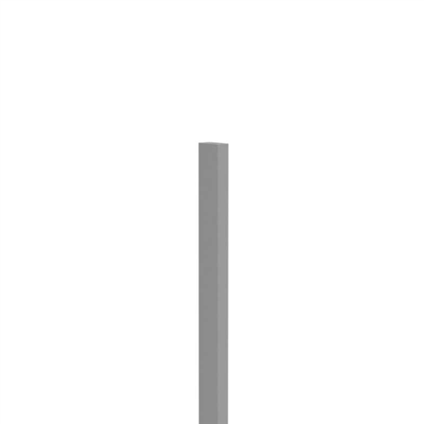 1800mm Long White or Black Post - Perfect for Fencing, Garden Borders, and DIY Projects