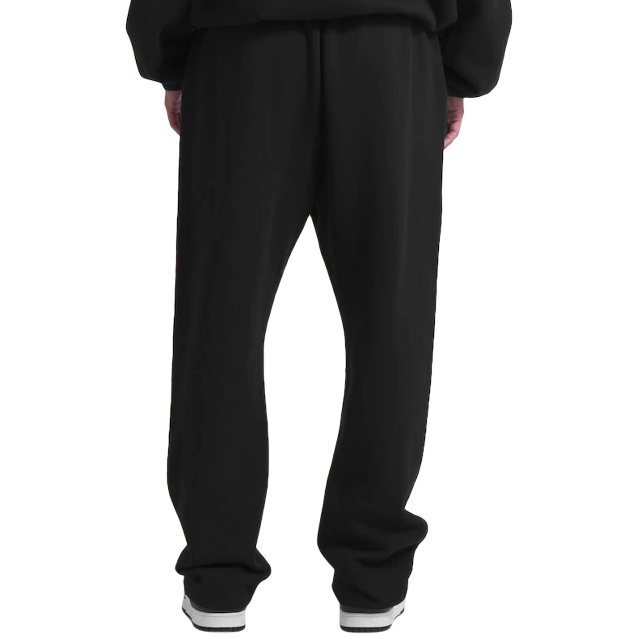 Fear of God Essentials x NBA Relaxed Fit Black Sweatpants for Men - Casual Lounge Pants for Basketball Fans & Streetwear Style