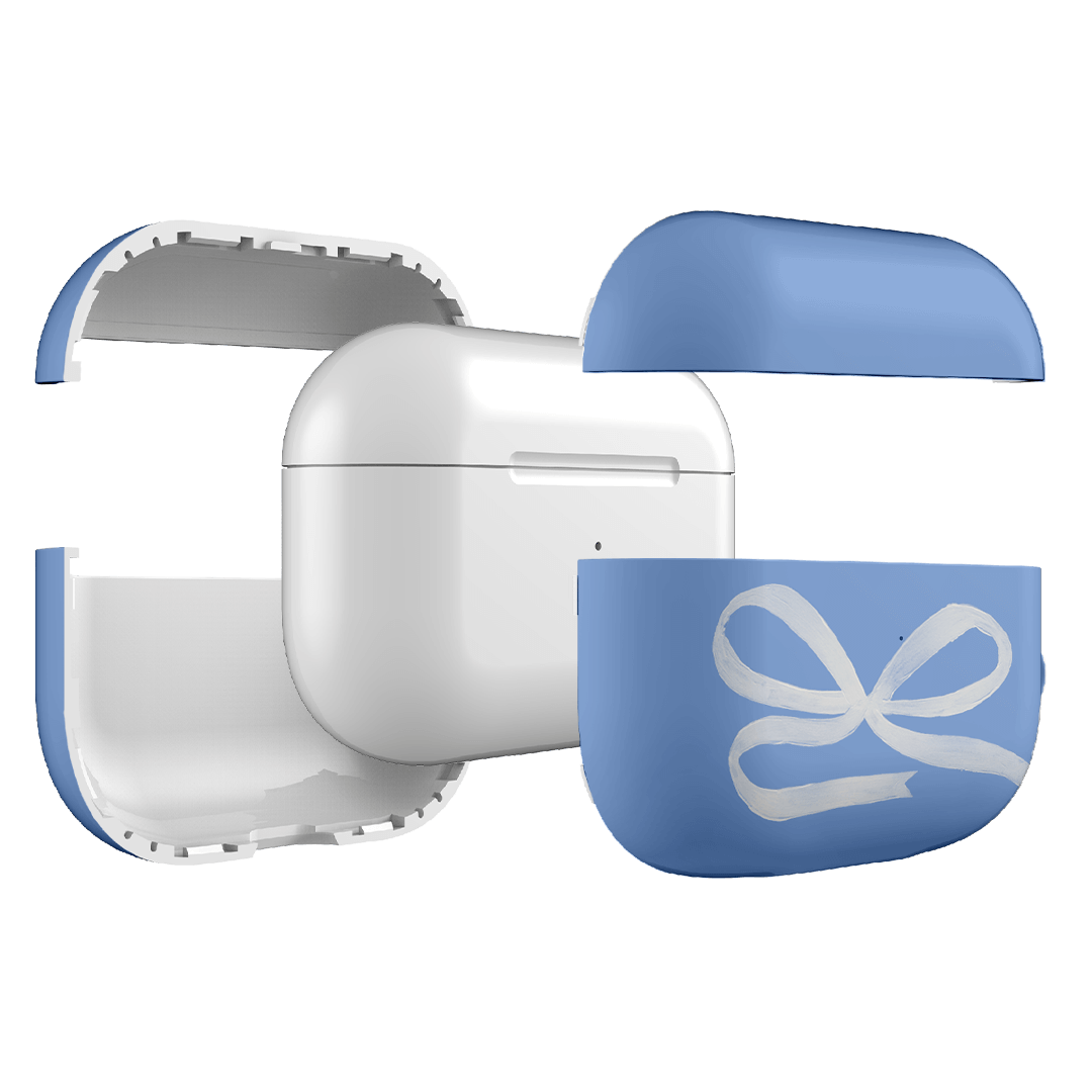 Premium Bluebottle Ribbon AirPods Pro Case - Protective Cover with Stylish Design for Apple AirPods Pro - Perfect for Workouts, Travel & Daily Use
