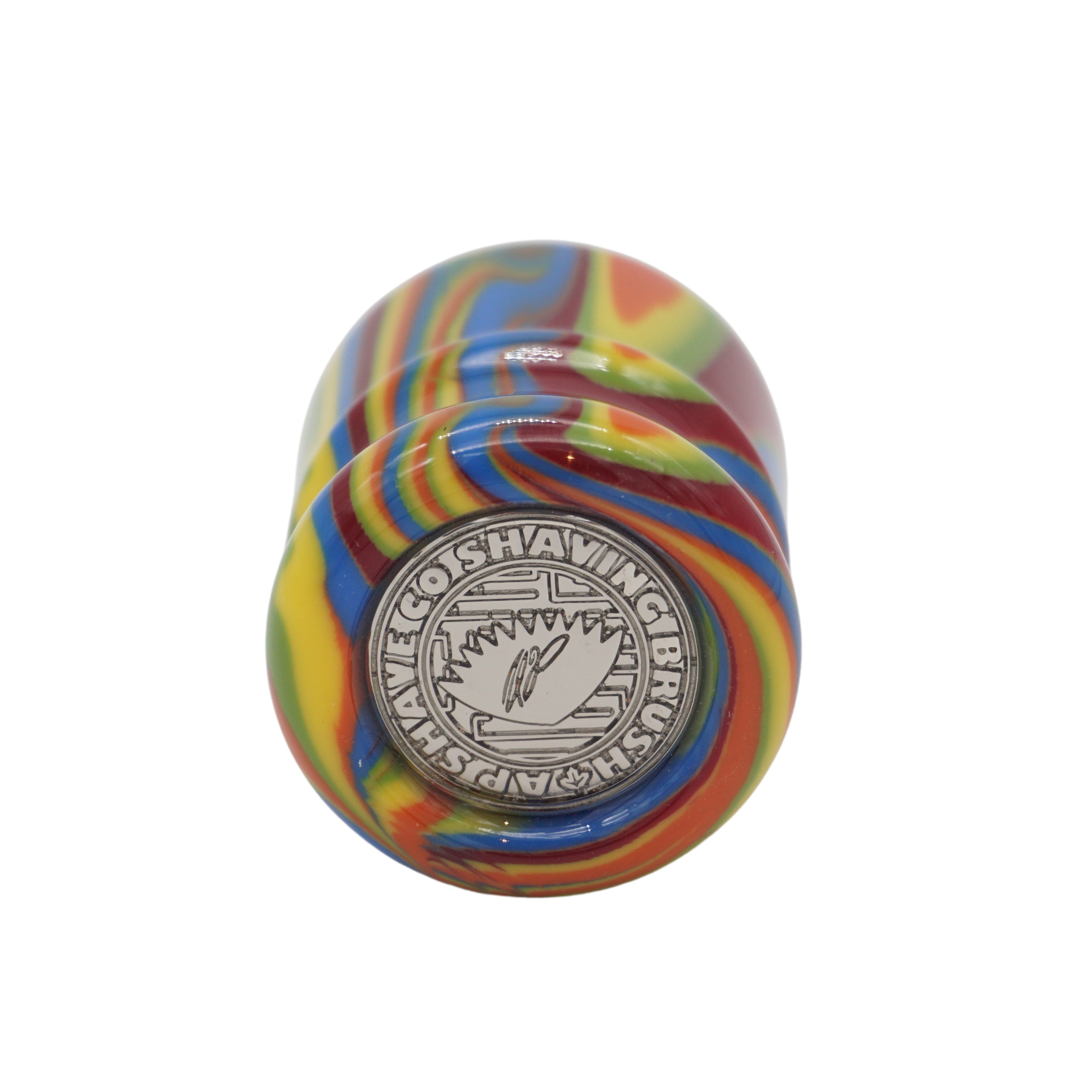 Premium Handcrafted Disco Shaving Brush Handle - Fits 24mm & 26mm Knots - Perfect for Wet Shaving, Grooming Gifts & Men's Skincare Routine
